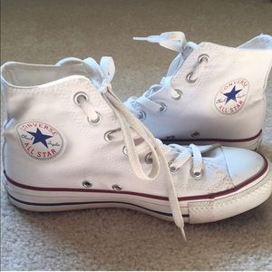 White high top converse